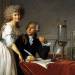 Portrait of Antoine-Laurent and Marie-Anne Lavoisier (detail)